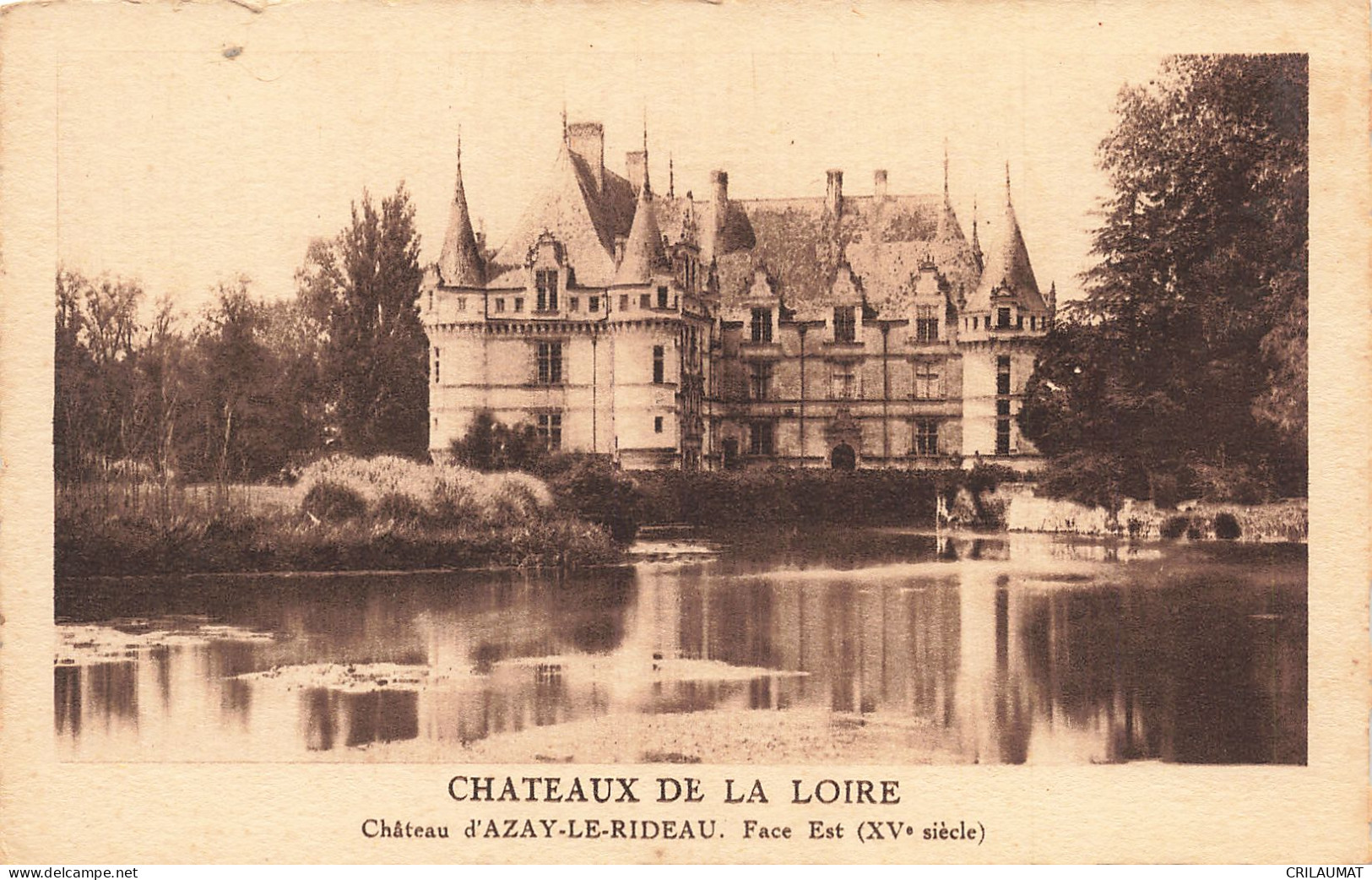 37-AZAY LE RIDEAU LE CHATEAU-N°T5268-D/0257 - Azay-le-Rideau