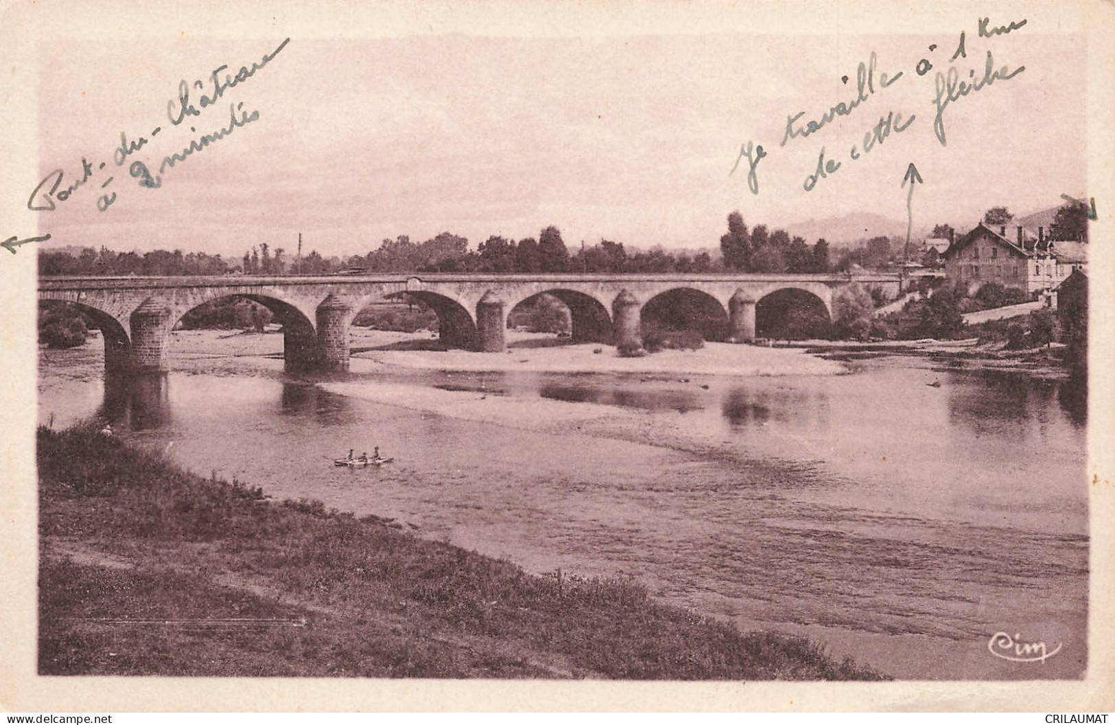 63-PONT DU CHATEAU-N°T5268-D/0129 - Pont Du Chateau