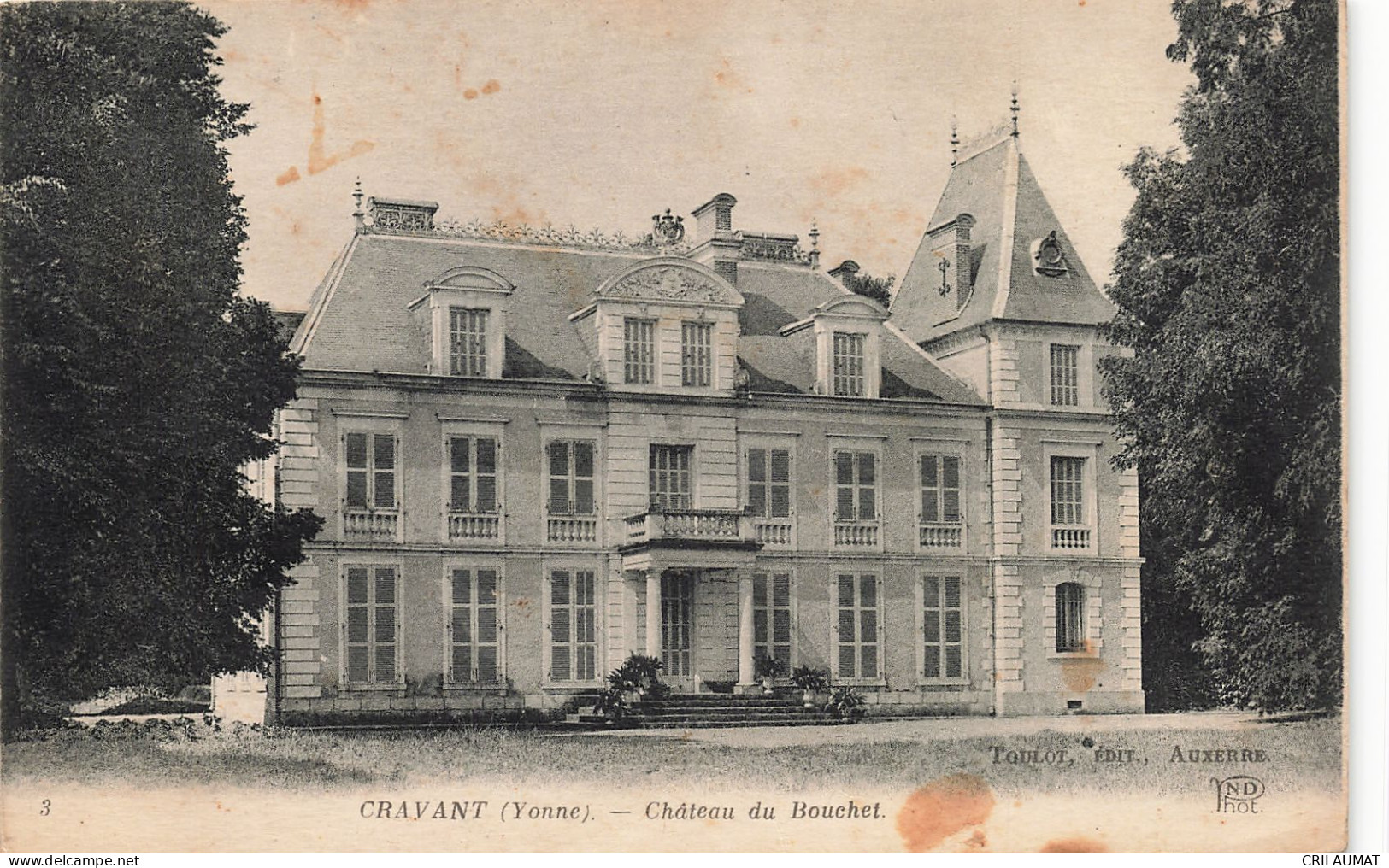 89-CRAVANT-N°T5268-D/0107 - Andere & Zonder Classificatie