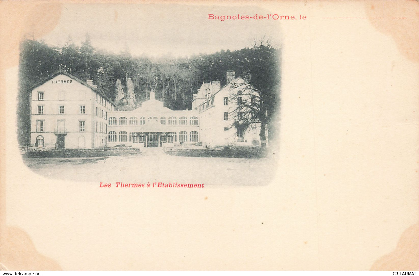 61-BAGNOLES DE L ORNE-N°T5268-C/0375 - Bagnoles De L'Orne