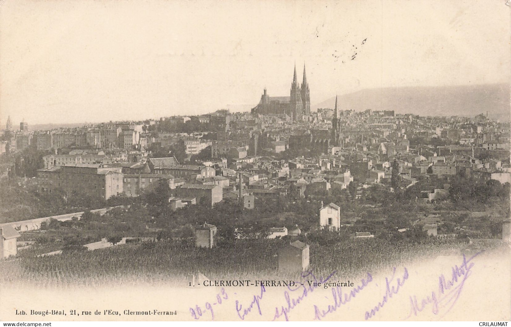 63-CLERMONT FERRAND-N°T5268-C/0309 - Clermont Ferrand