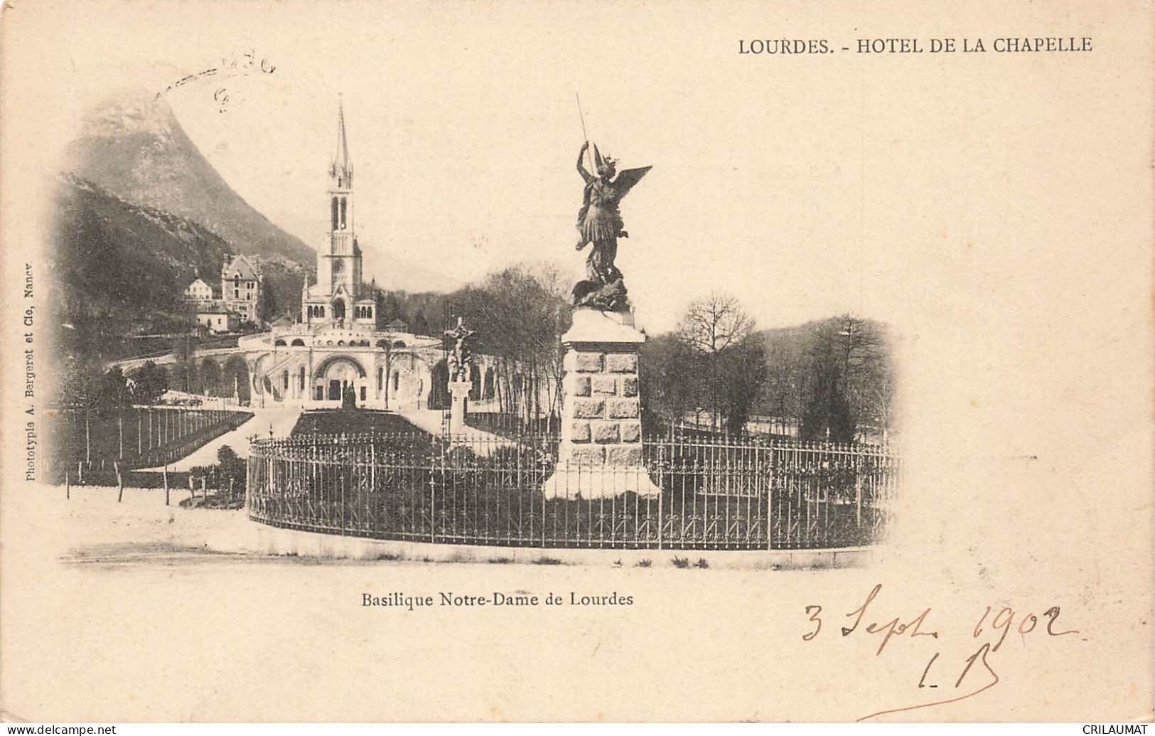 65-LOURDES-N°T5268-C/0211 - Lourdes