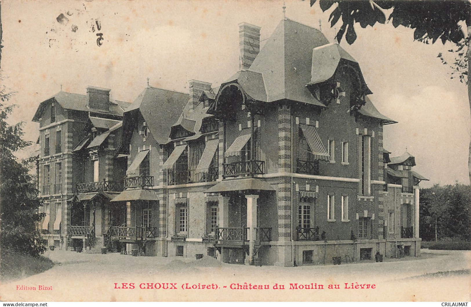 45-LES CHOUX CHATEAU DU MOULIN AU LIEVRE-N°T5268-H/0029 - Sonstige & Ohne Zuordnung