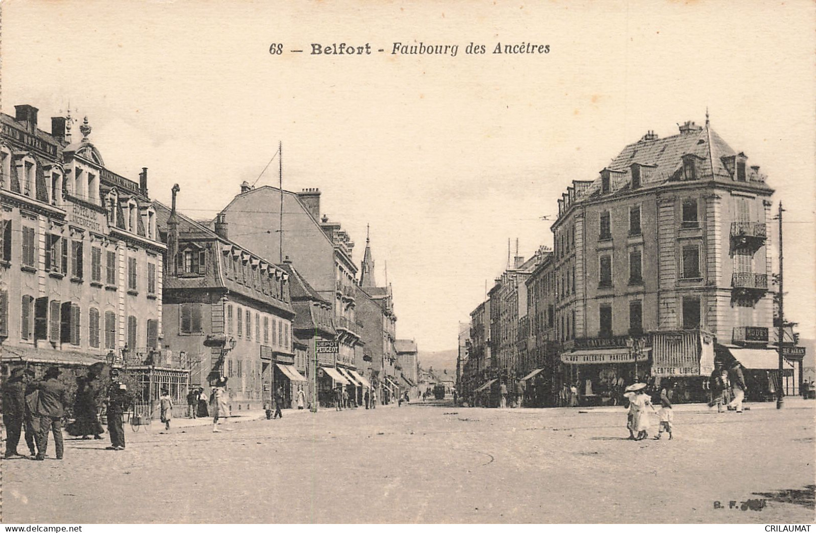 90-BELFORT FAUBOURG DES ANCETRES-N°T5268-G/0357 - Belfort - Ville