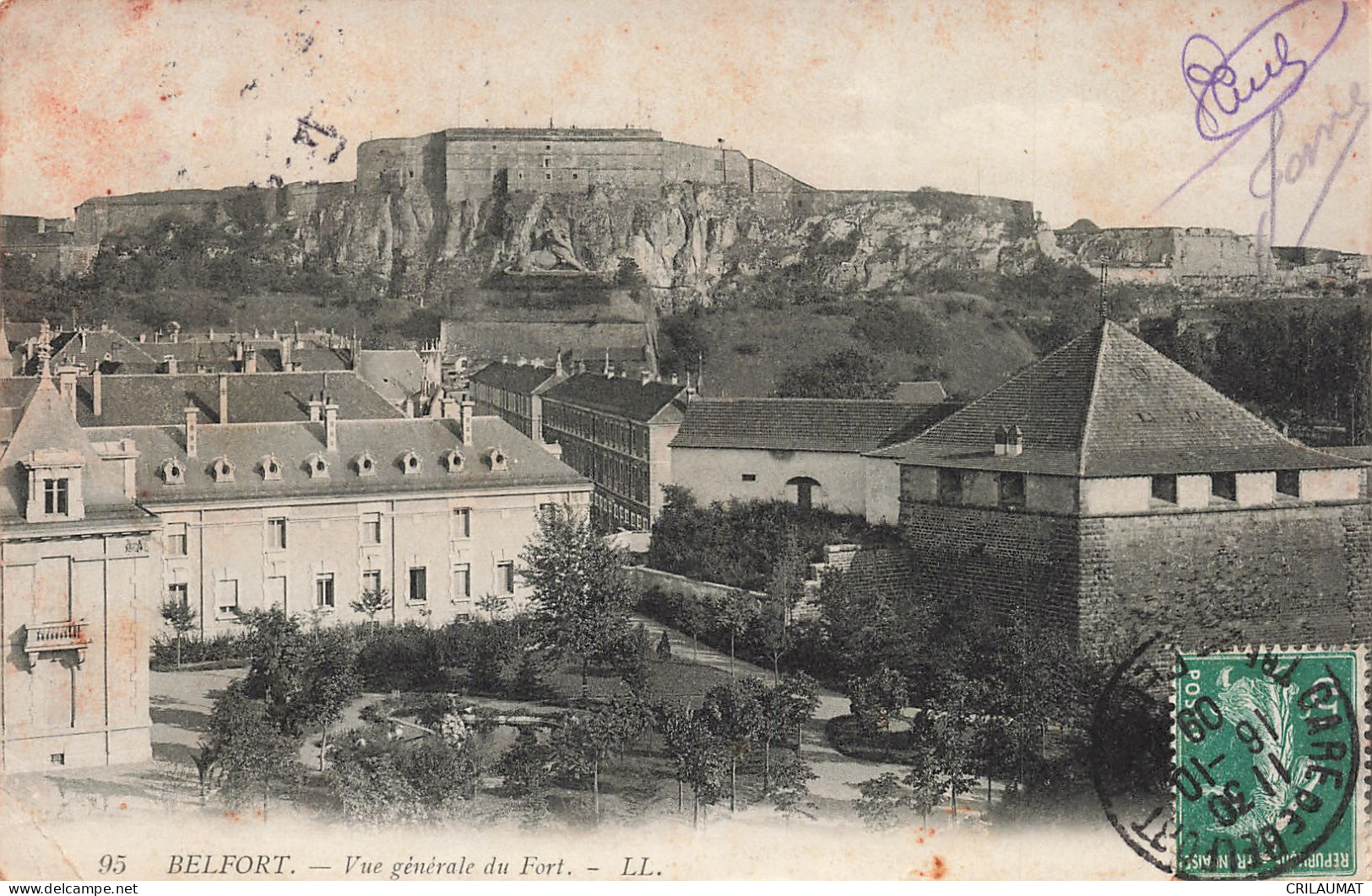 90-BELFORT LE FORT ET LA VILLE-N°T5268-G/0253 - Belfort - City