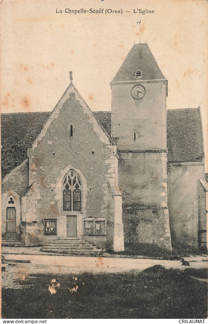 61-LA CHAPELLE SOUEF-N°T5269-B/0331 - Sonstige & Ohne Zuordnung