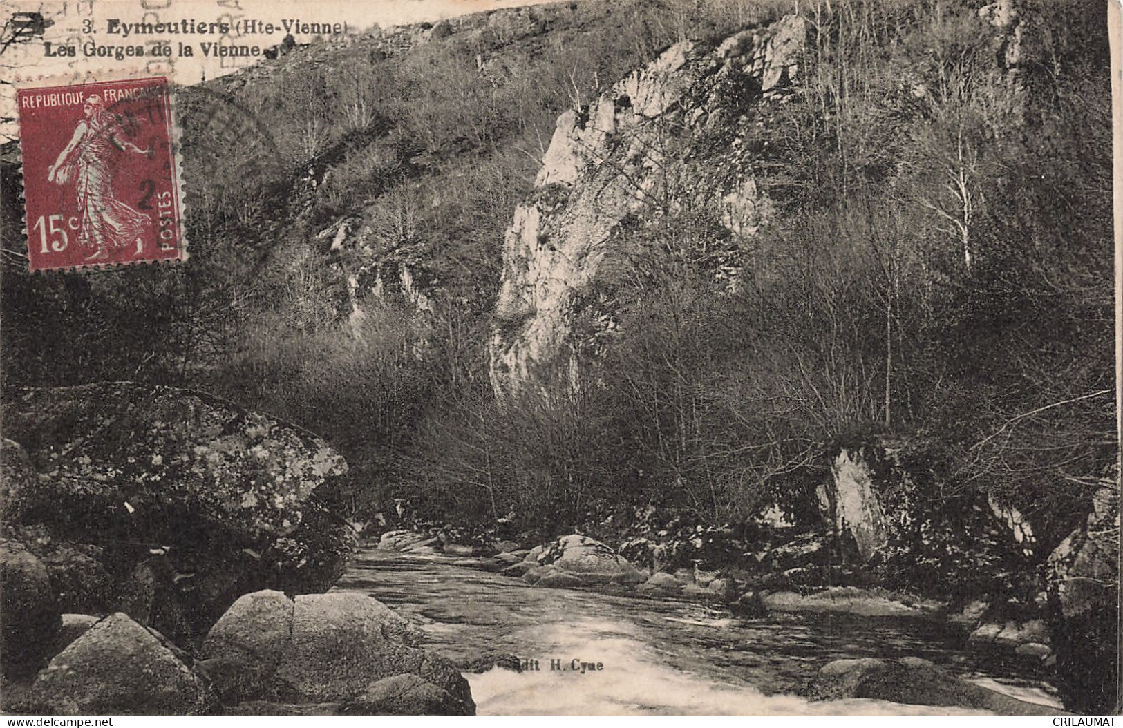 87-EYMOUTIERS-N°T5269-B/0185 - Eymoutiers