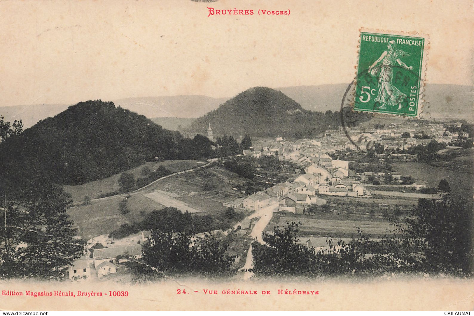 88-BRUYERES-N°T5269-B/0079 - Bruyeres