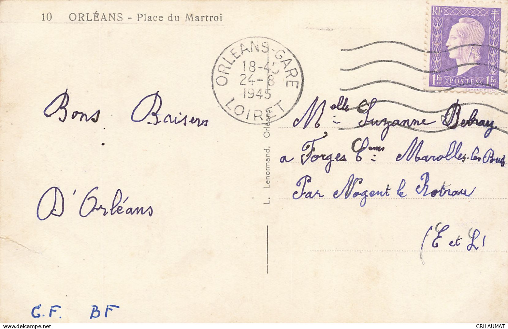 45-ORLEANS-N°T5269-A/0143 - Orleans