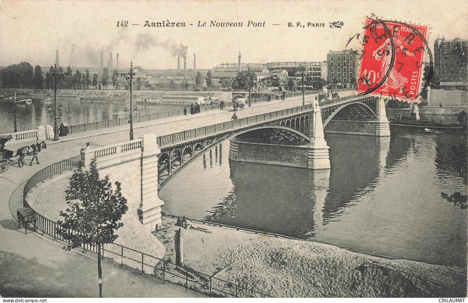 92-ASNIERES-N°T5269-A/0097 - Asnieres Sur Seine