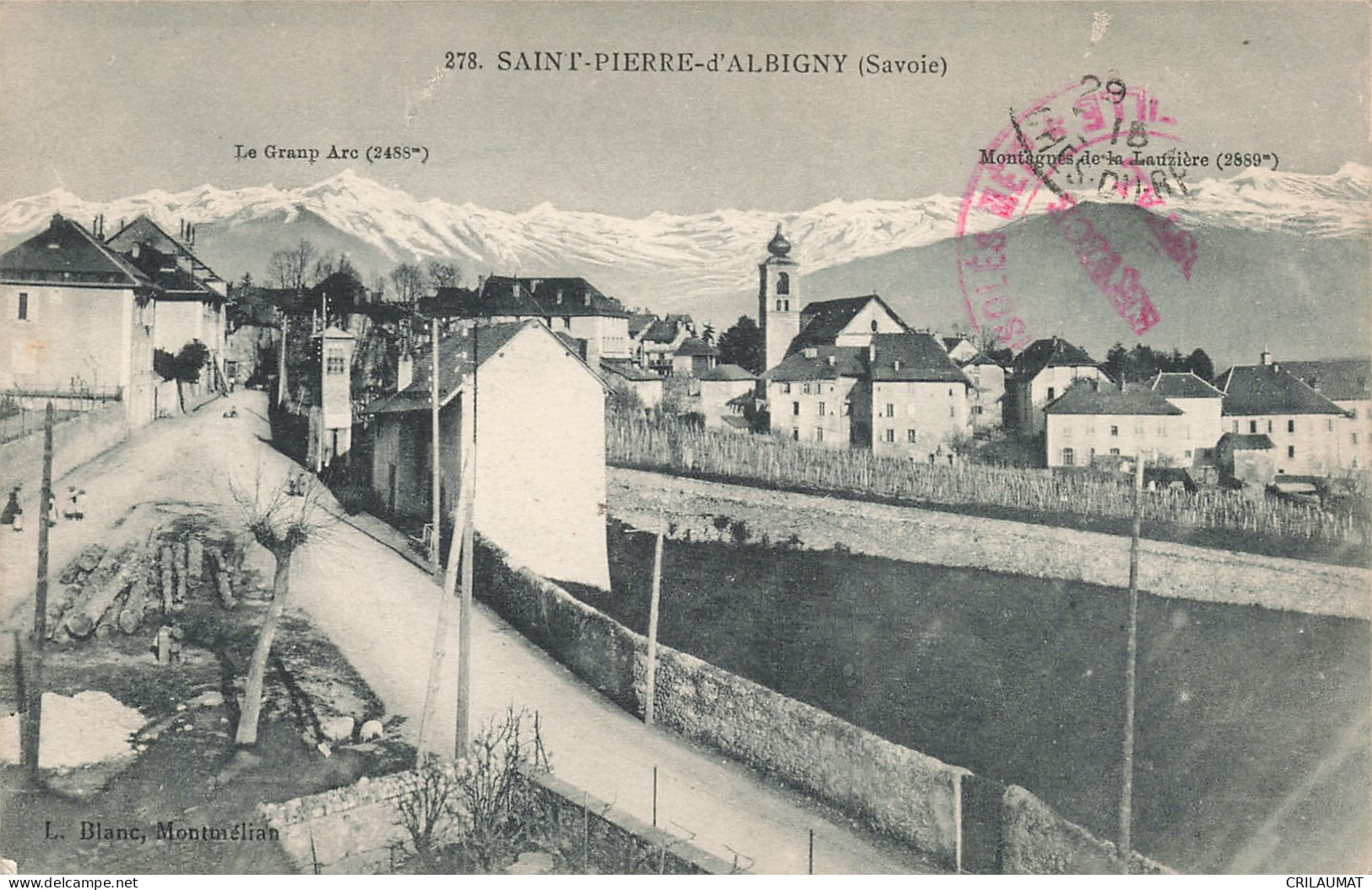 73-SAINT PIERRE D ALBIGNY-N°T5269-E/0193 - Saint Pierre D'Albigny