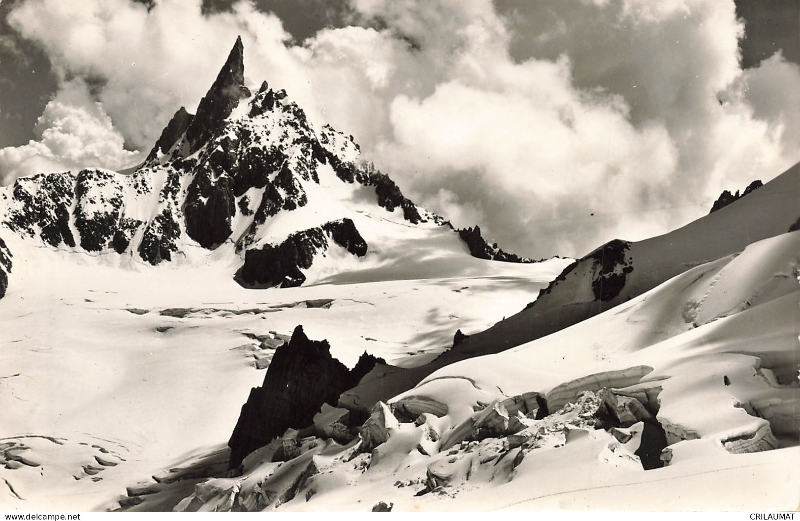 74-CHAMONIX MONT BLANC AIGUILLE DU GEANT-N°T5269-D/0165 - Chamonix-Mont-Blanc