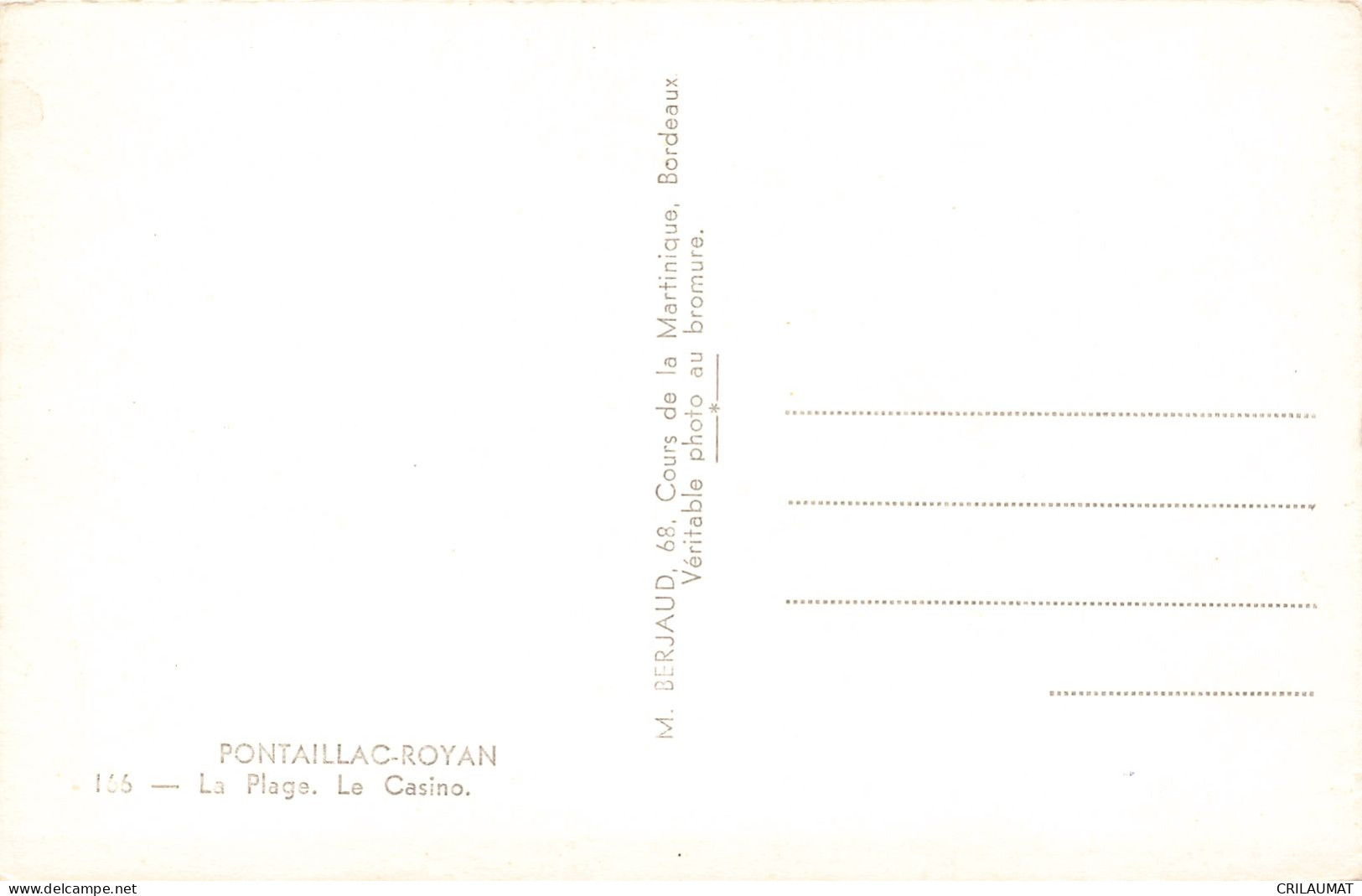 17-PONTAILLAC ROYAN-N°T5269-D/0093 - Other & Unclassified