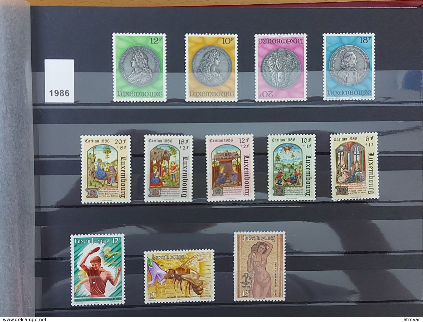 LUXEMBOURG (60s-90s) Collection mint sets & souvenir sheets / Series + feuillets neufs / Colección series y hojas nuevas