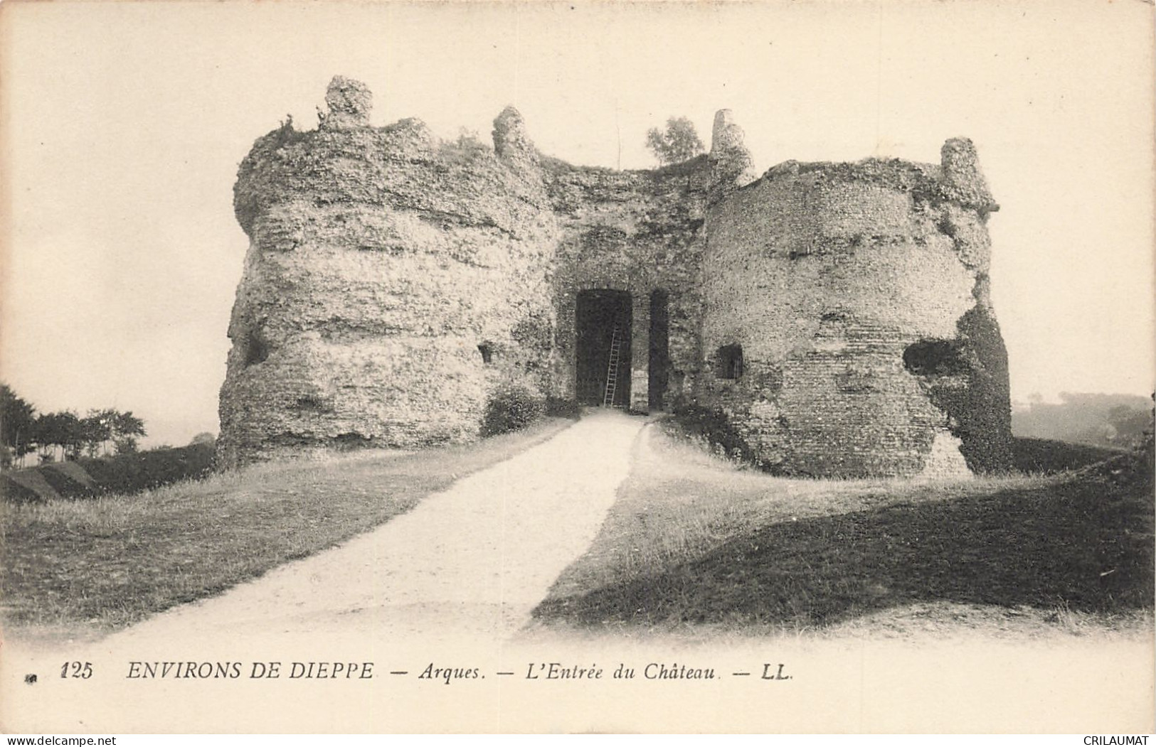 76-ARQUES LE CHATEAU-N°T5269-G/0373 - Arques-la-Bataille