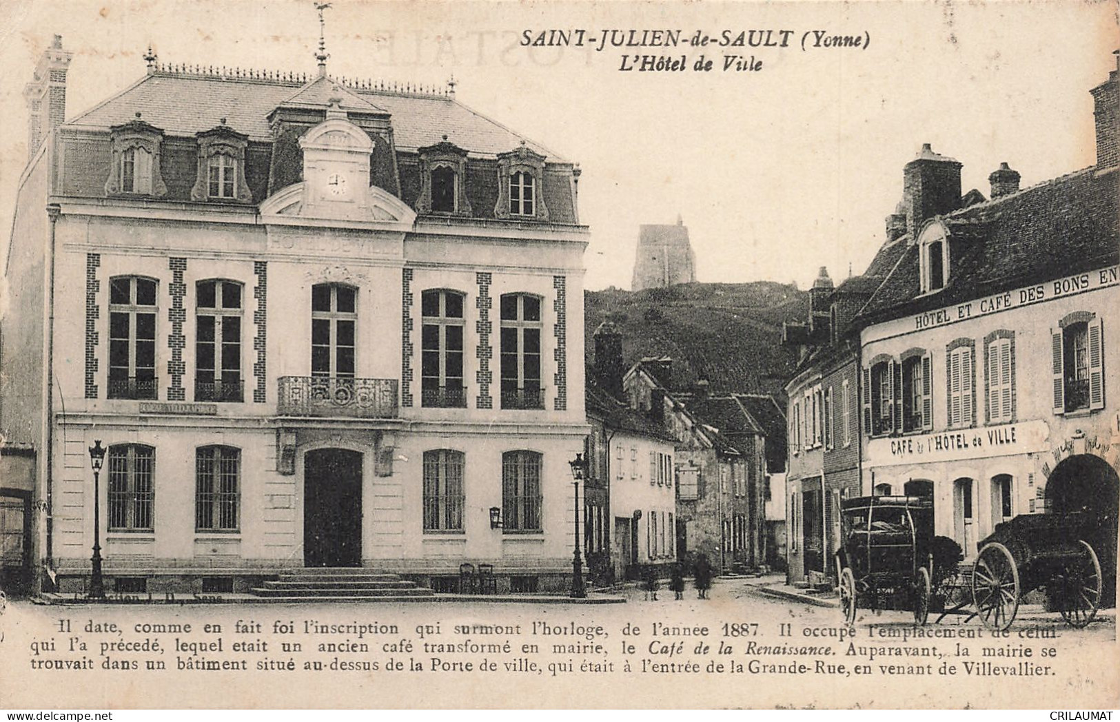 89-SAINT JULIEN DE SAULT-N°T5269-G/0137 - Other & Unclassified