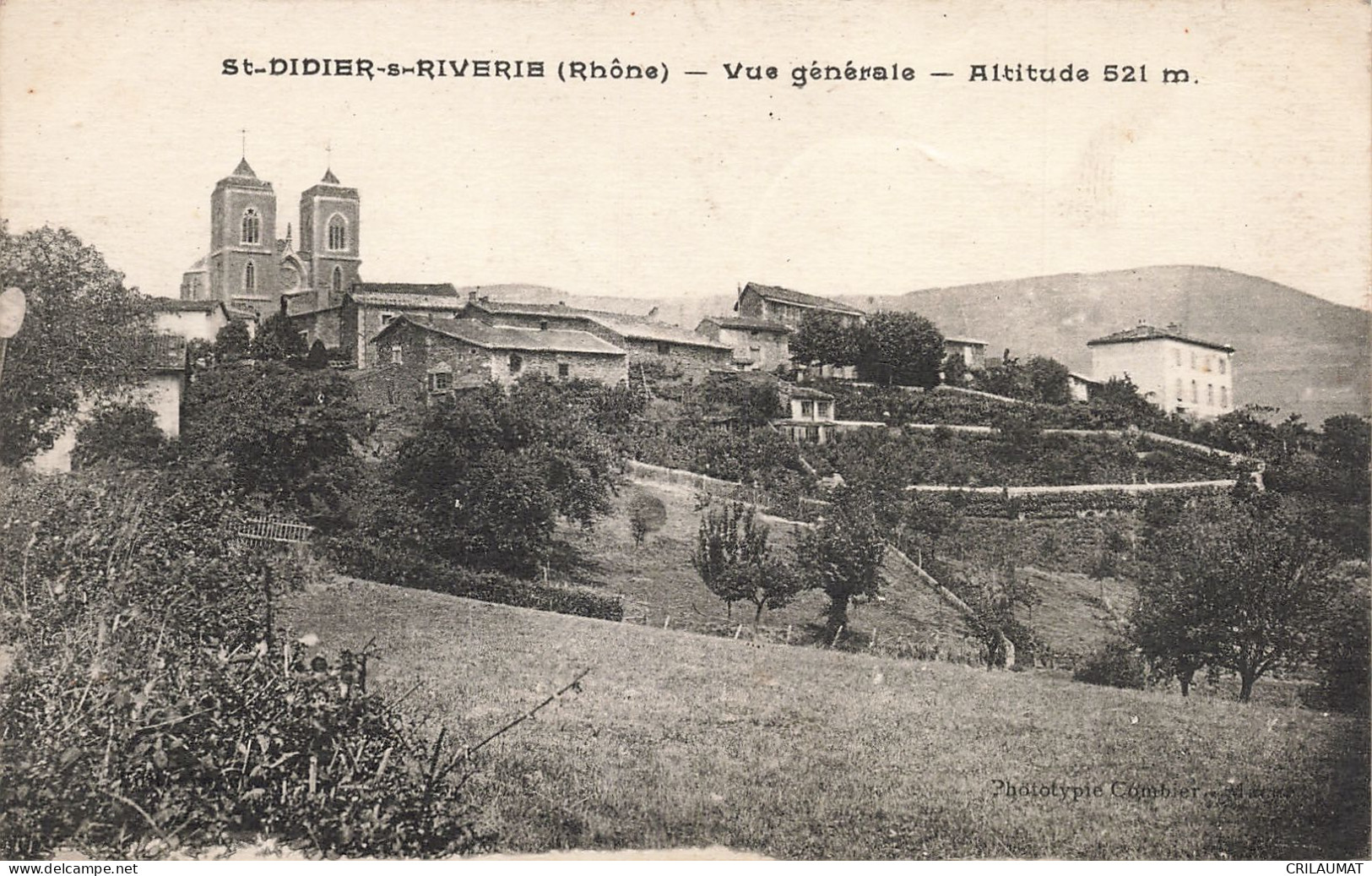 69-SAINT DIDIER SUR RIVERIE-N°T5269-G/0069 - Sonstige & Ohne Zuordnung