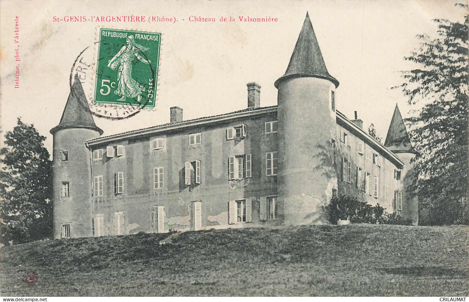 69-SAINT GENIS L ARGENTIERE-N°T5269-F/0051 - Other & Unclassified