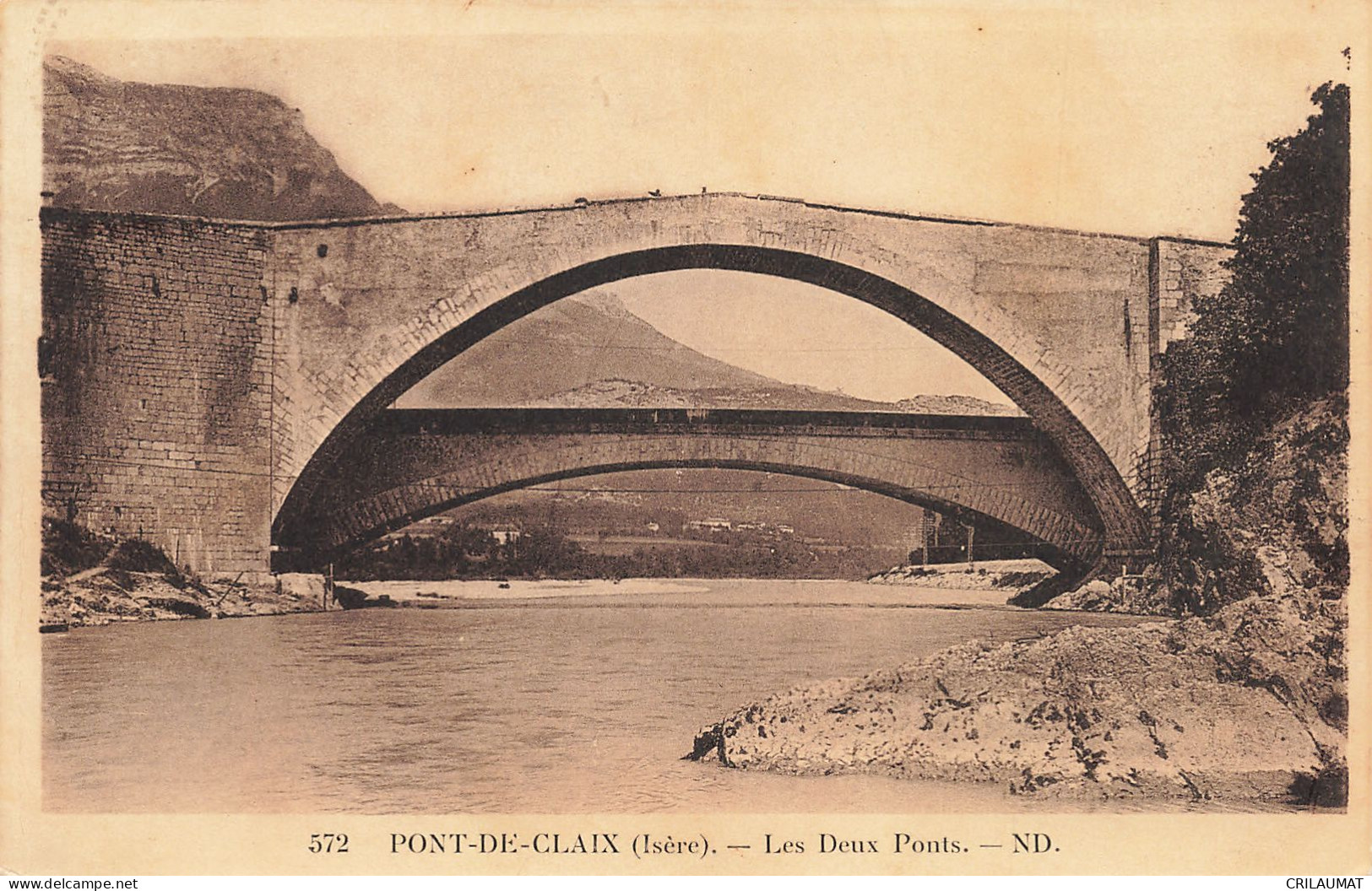 38-PONT DE CLAIX-N°T5269-E/0307 - Other & Unclassified