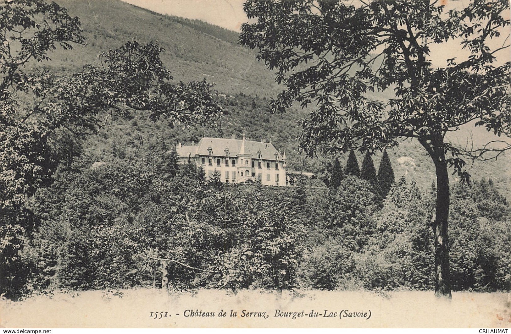 73-BOURGET DU LAC CHATEAU DE LA SERRAZ-N°T5269-E/0301 - Andere & Zonder Classificatie