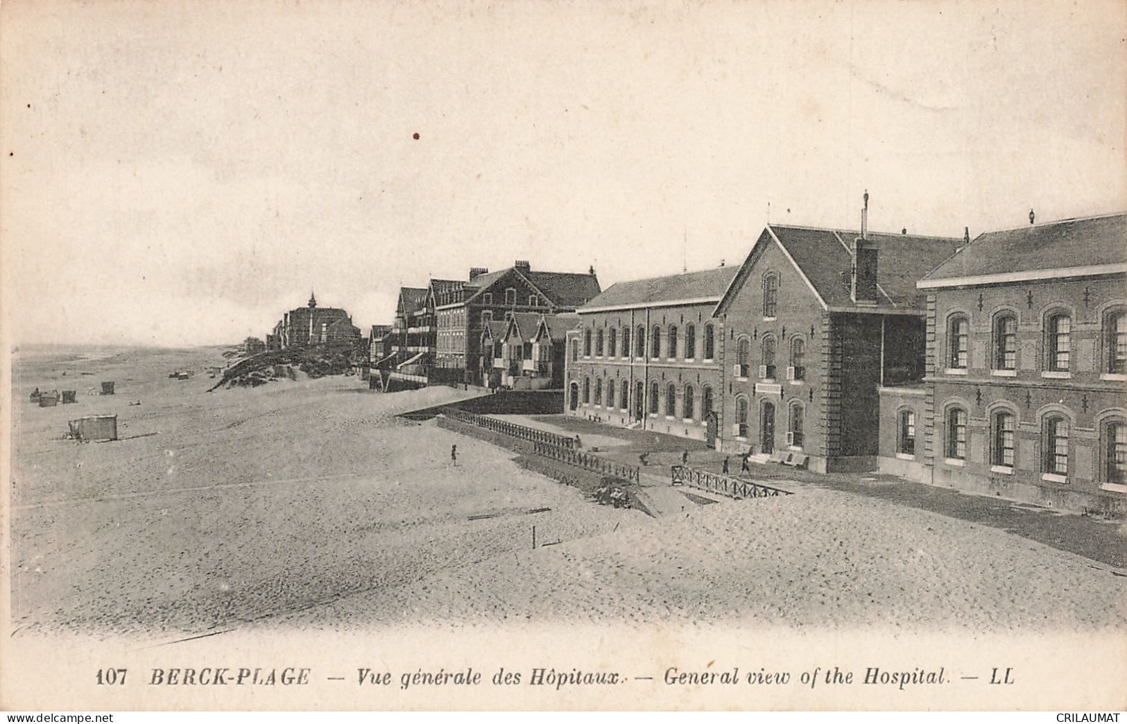 62-BERCK PLAGE-N°T5270-B/0135 - Berck