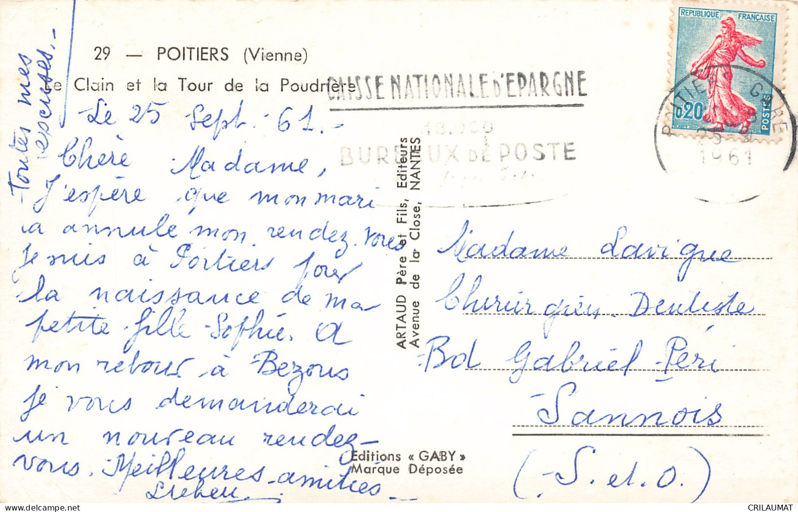 86-POITIERS-N°T5270-B/0113 - Poitiers