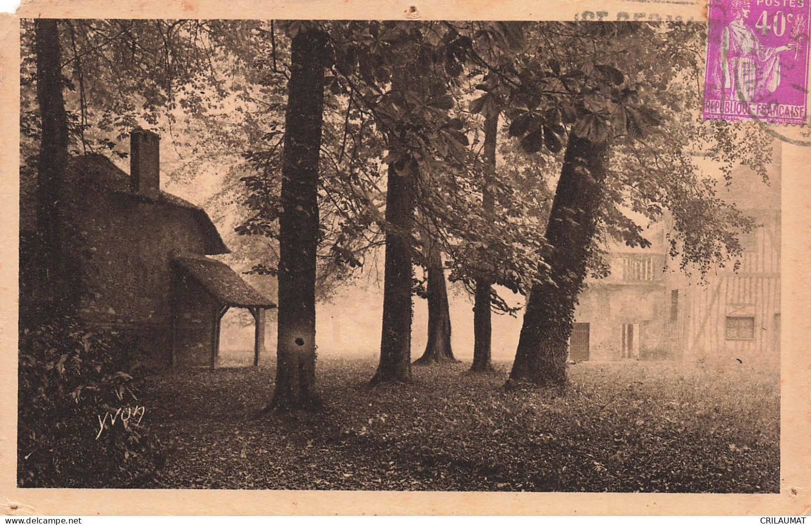 78-VERSAILLES LE PARC HAMEAU DE MARIE ANTOINETTE-N°T5269-H/0393 - Versailles (Schloß)