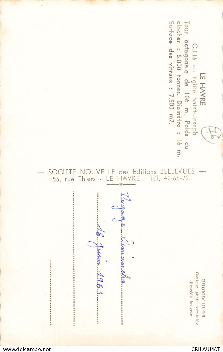 76-LE HAVRE-N°T5269-H/0245 - Unclassified