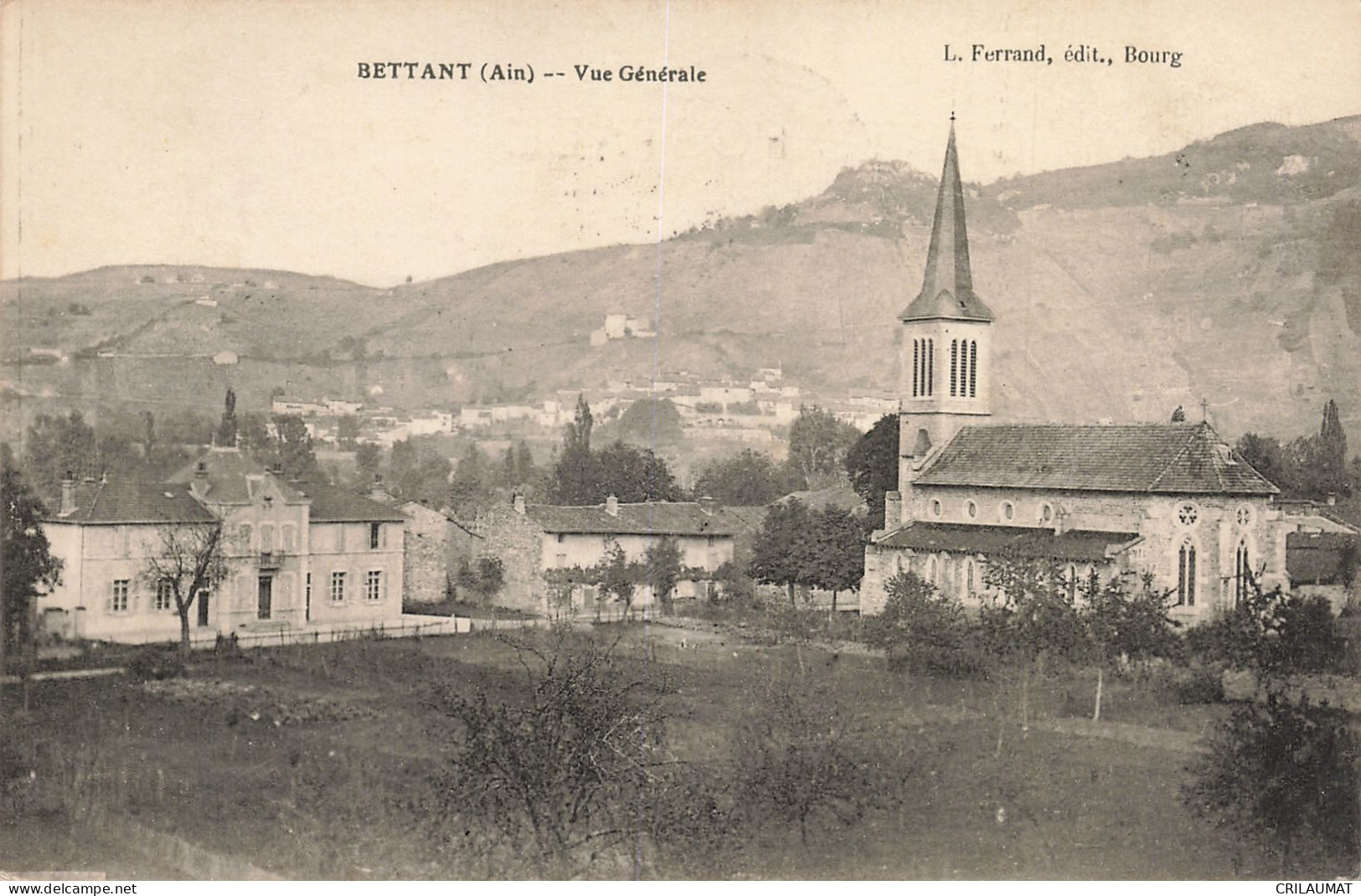 01-BETTANT-N°T5269-H/0187 - Zonder Classificatie