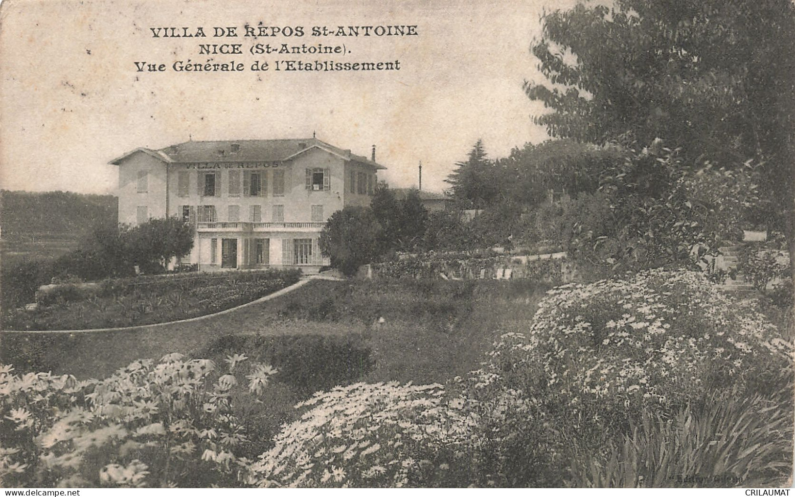 06-NICE VILLA DE REPOS SAINT ANTOINE-N°T5269-H/0131 - Autres & Non Classés