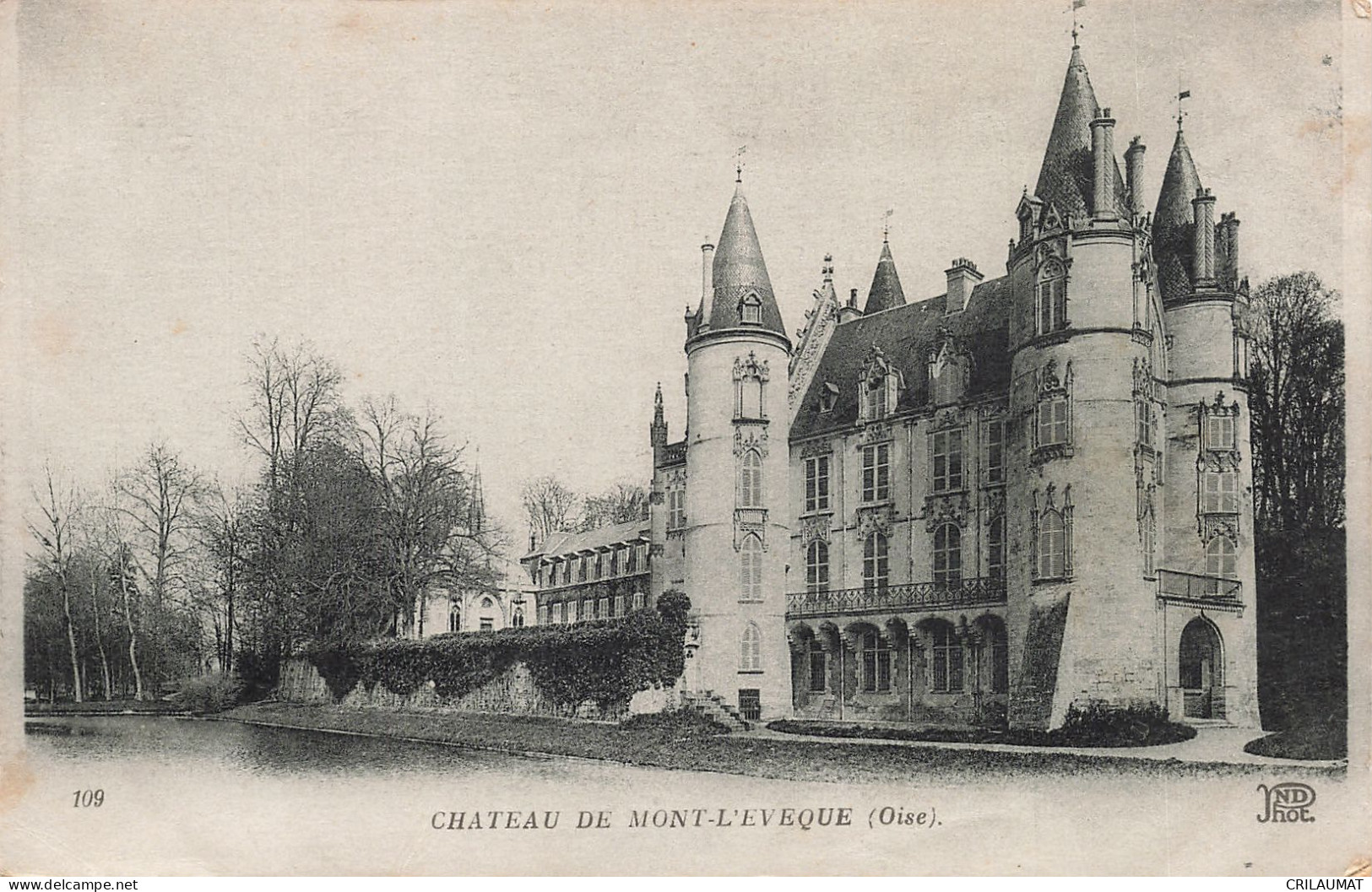 60-MONT L EVEQUE LE CHATEAU-N°T5269-H/0087 - Autres & Non Classés