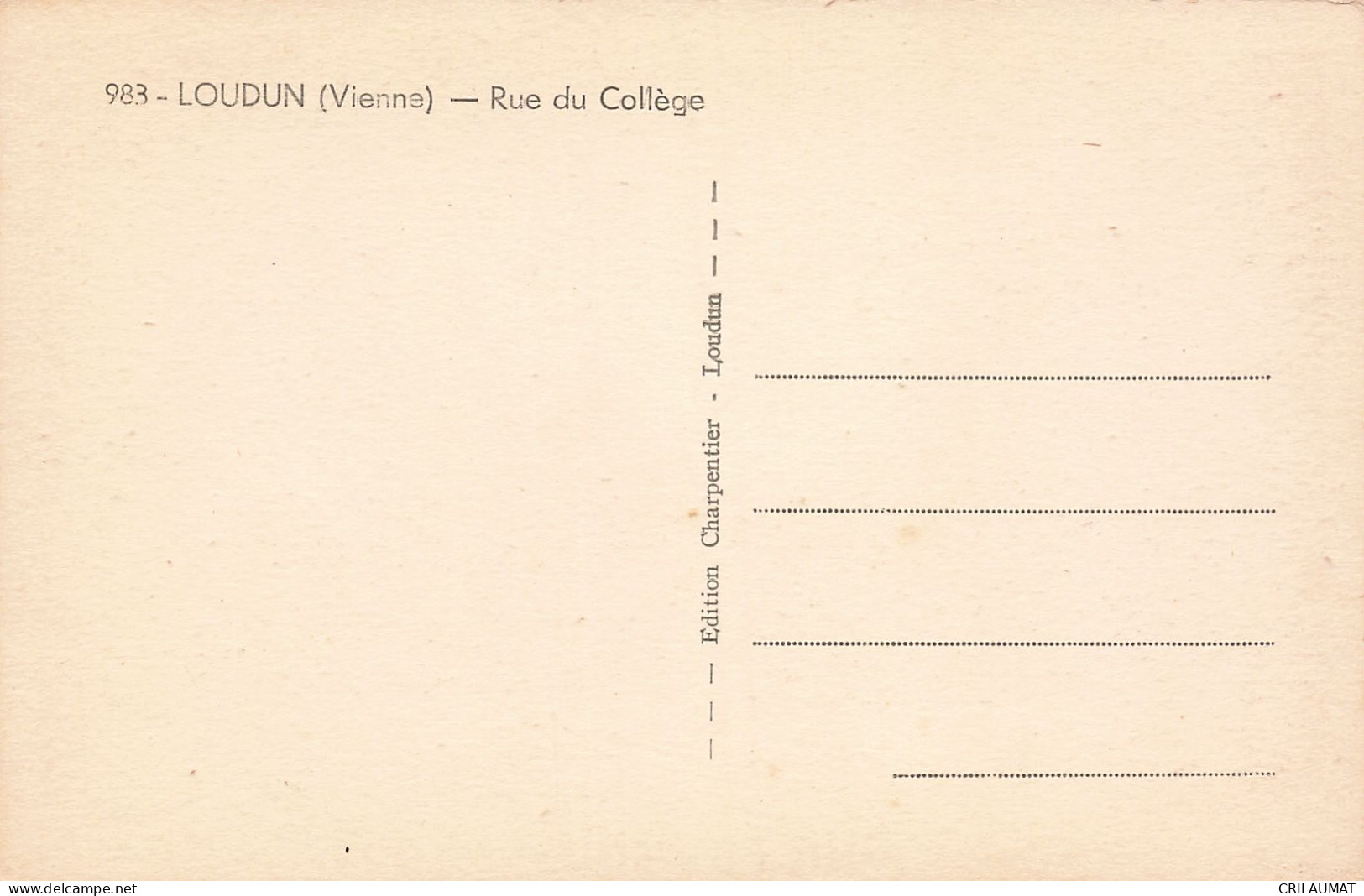 86-LOUDUN-N°T5270-D/0389 - Loudun