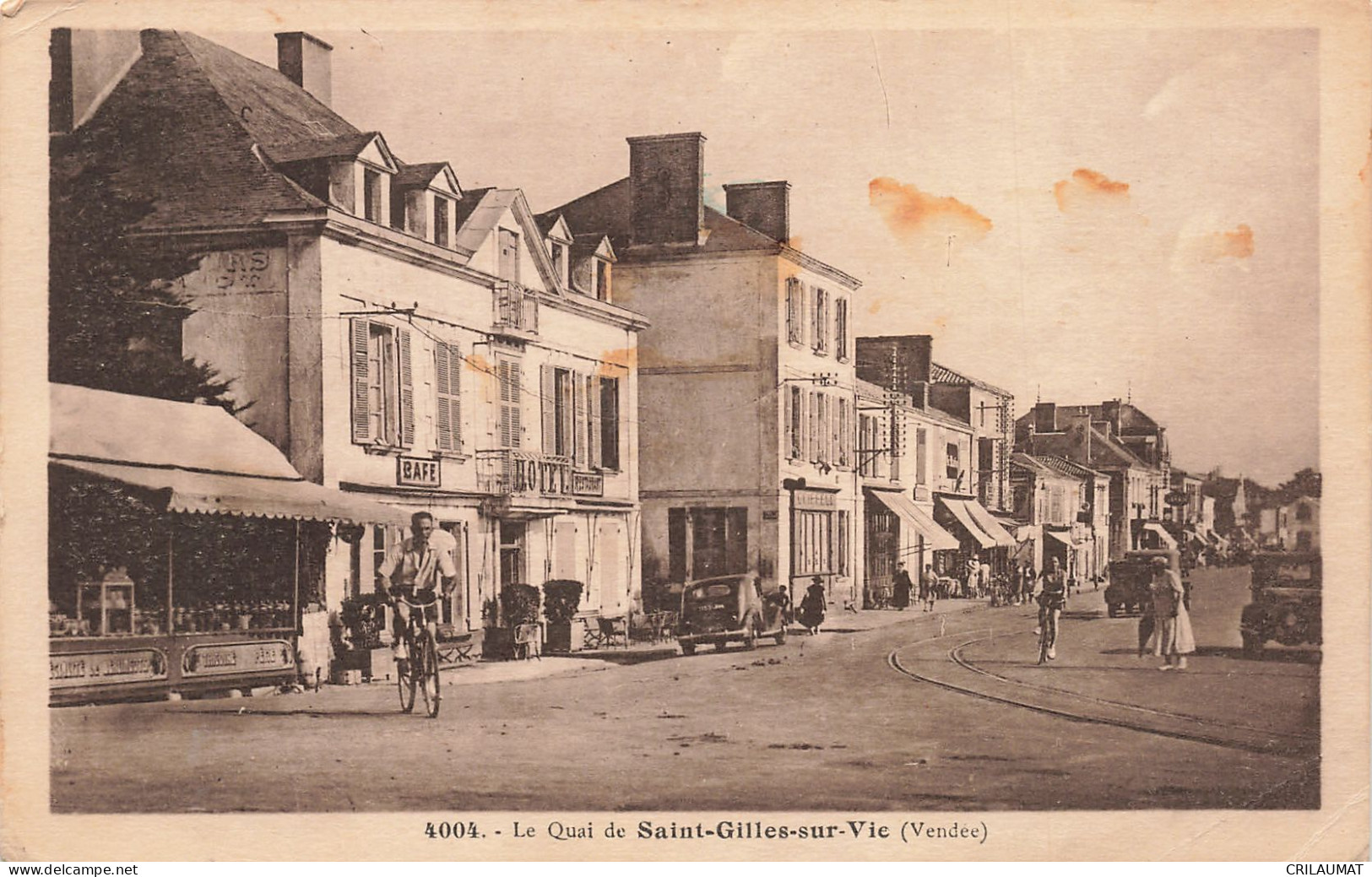 85-SAINT GILLES SUR VIE-N°T5270-D/0353 - Sonstige & Ohne Zuordnung