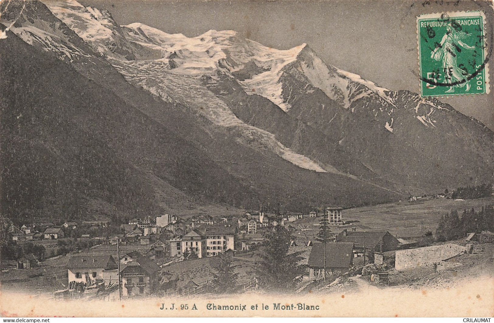 74-CHAMONIX ET LE MONT BLANC-N°T5270-D/0199 - Chamonix-Mont-Blanc