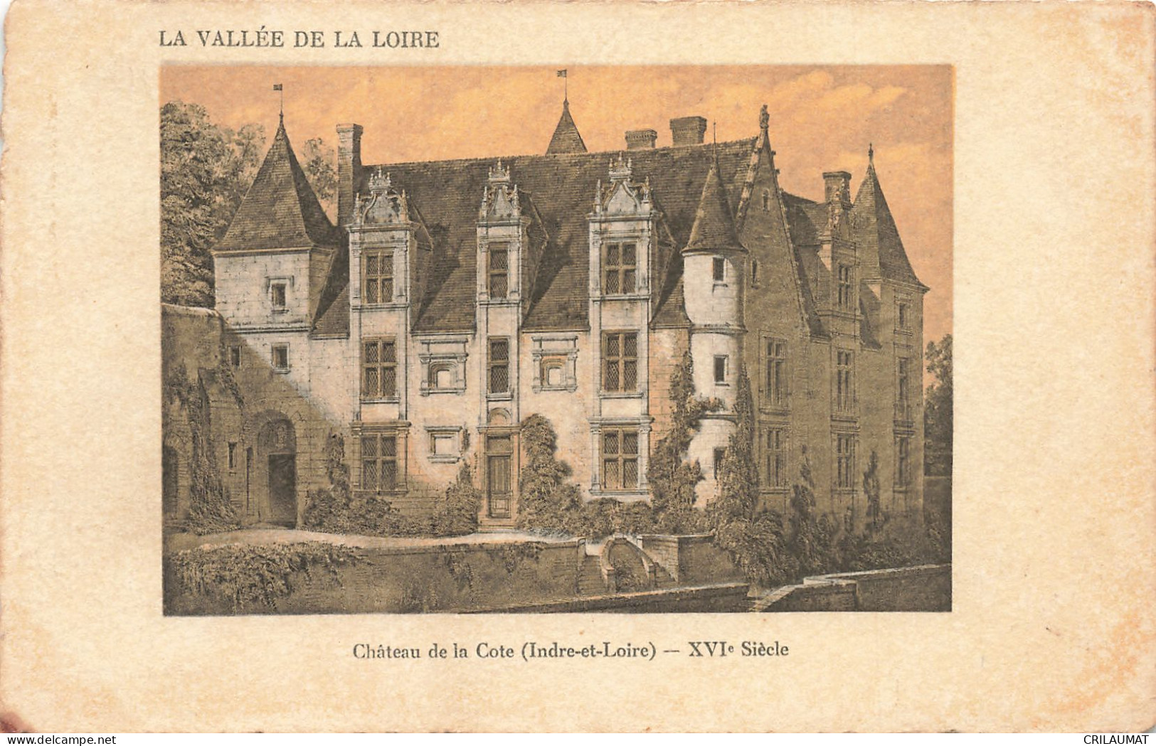 37-CHATEAU DE LA COTE-N°T5270-D/0183 - Sonstige & Ohne Zuordnung