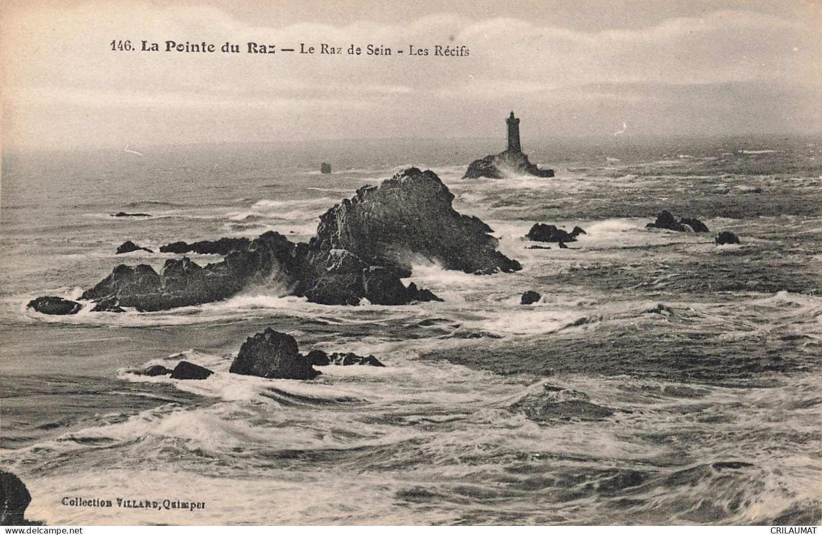 29-LA POINTE DU RAZ LE RAZ DE SEIN-N°T5270-D/0035 - La Pointe Du Raz