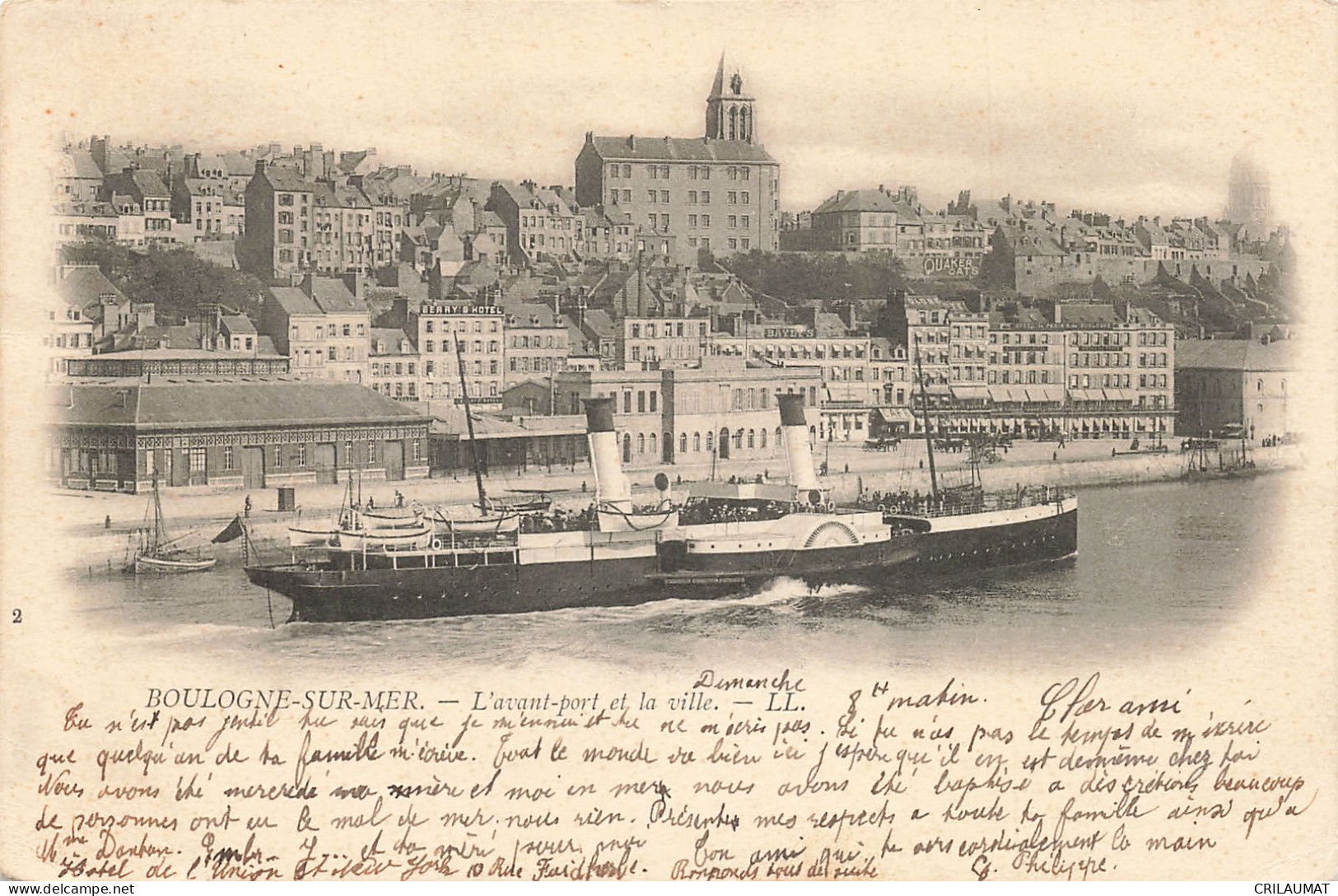 62-BOULOGNE SUR MER-N°T5270-D/0003 - Boulogne Sur Mer