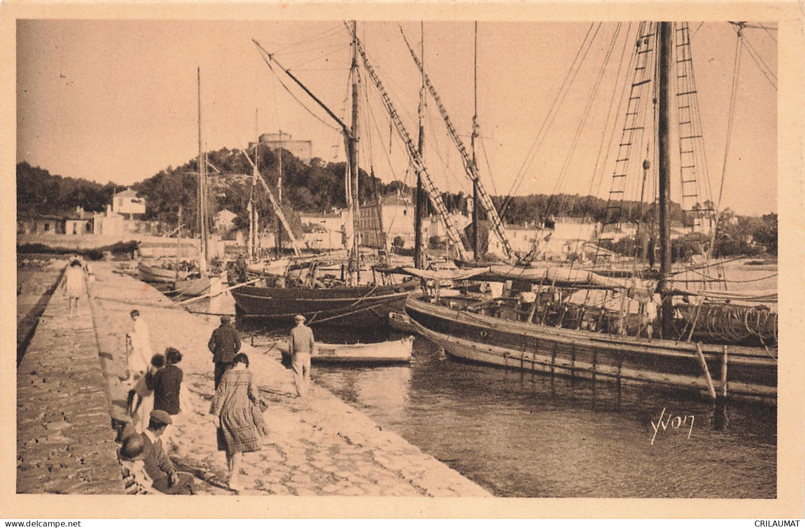 83-LES ILES D HYERES PORQUEROLLES-N°T5270-C/0383 - Autres & Non Classés