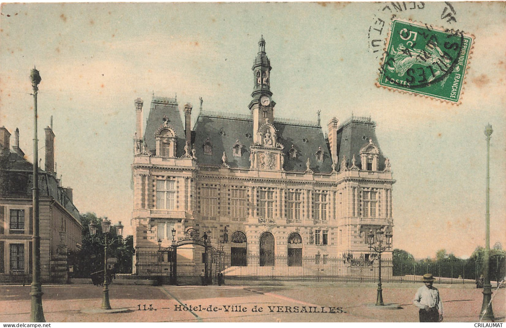 78-VERSAILLES HOTEL DE VILLE-N°T5270-C/0117 - Versailles (Kasteel)