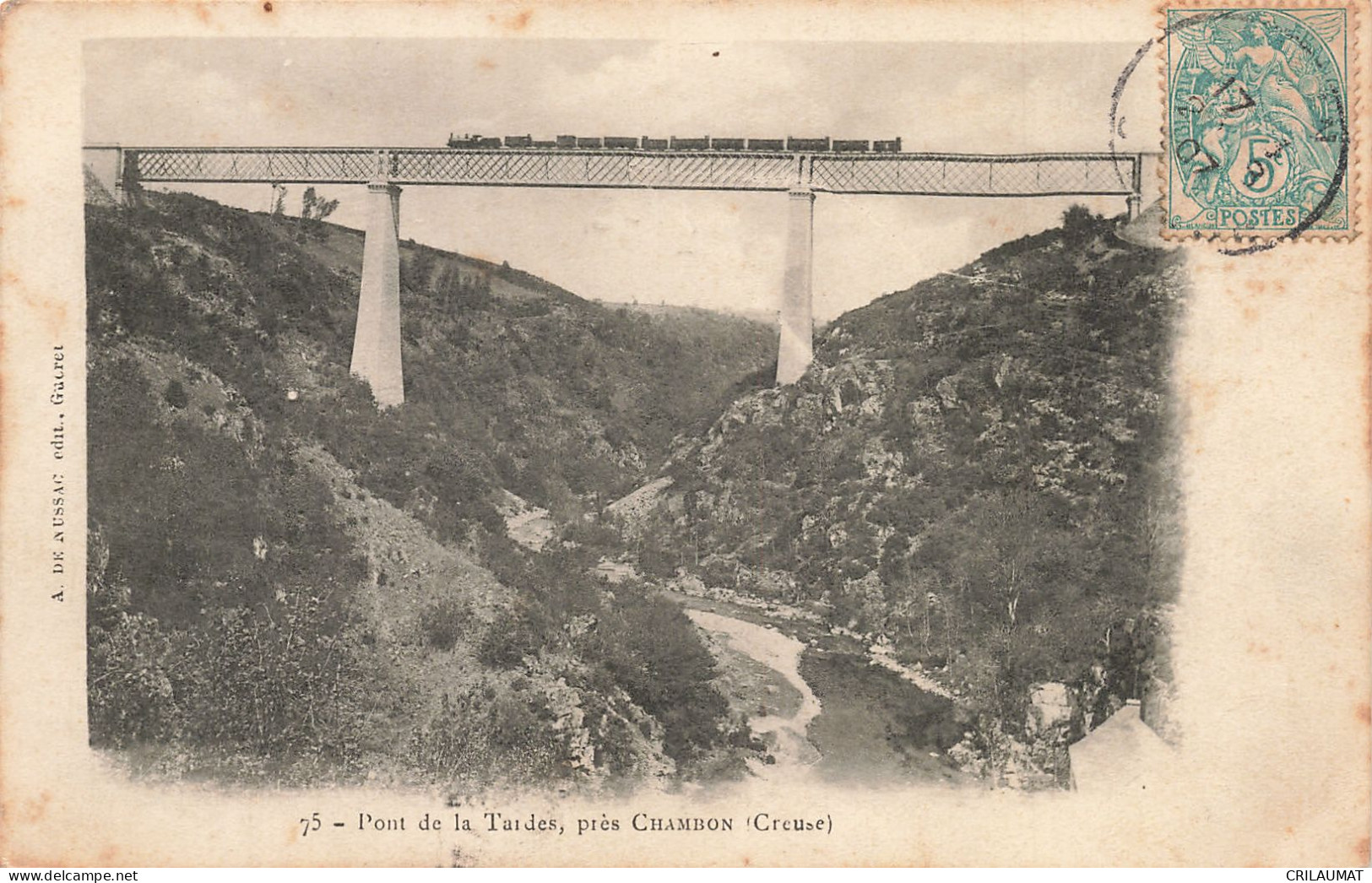 23-PONT DE LA TARDES-N°T5270-G/0111 - Autres & Non Classés