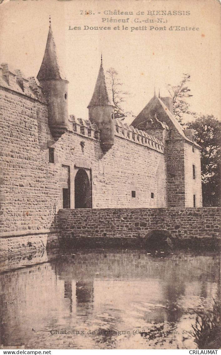 22-PLENEUF CHATEAU DE BIENASSIS-N°T5270-F/0287 - Autres & Non Classés