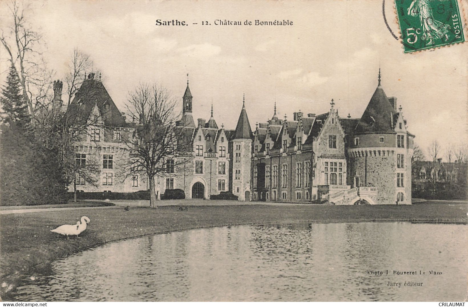 72-BONNETABLE LE CHATEAU-N°T5270-F/0075 - Bonnetable