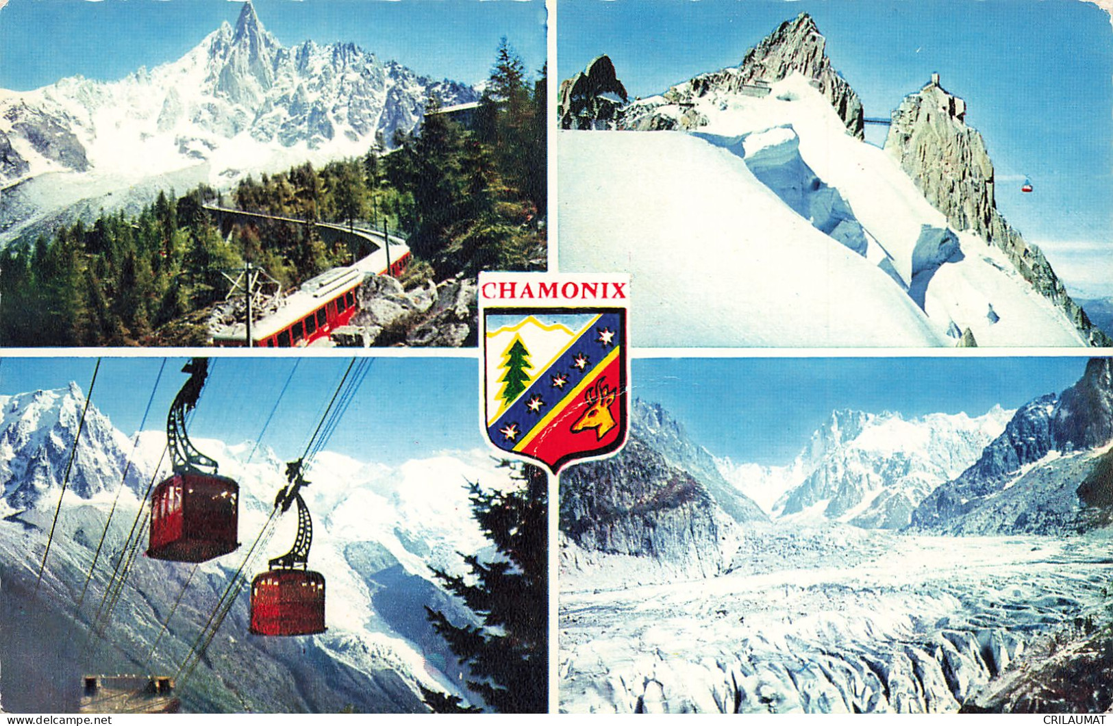 74-CHAMONIX MONT BLANC CHEMIN DE FER DU MONTENVERS-N°T5270-E/0129 - Chamonix-Mont-Blanc