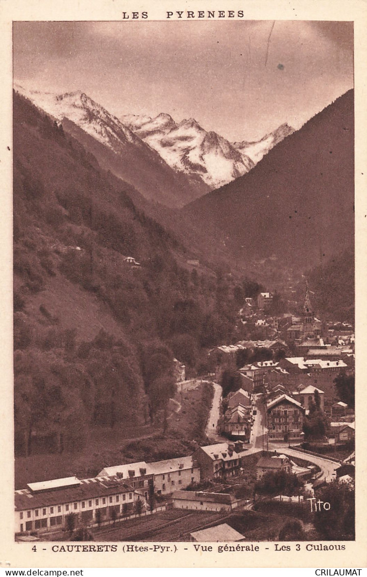 65-CAUTERETS-N°T5271-A/0157 - Cauterets