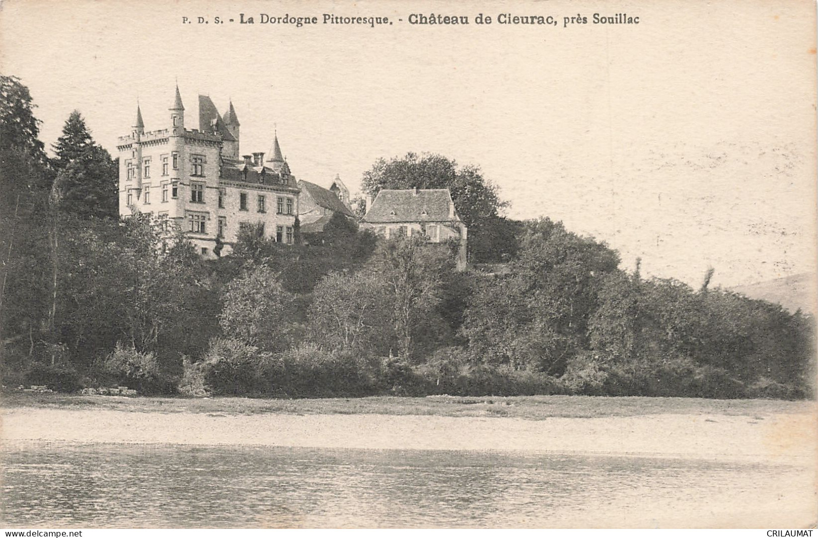 24-CIEURAC LE CHATEAU-N°T5270-H/0331 - Other & Unclassified