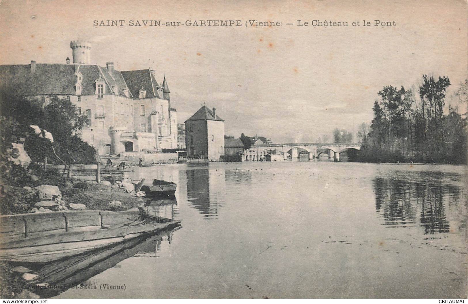 86-SAINT SAVIN SUR GARTEMPE-N°T5270-H/0097 - Saint Savin