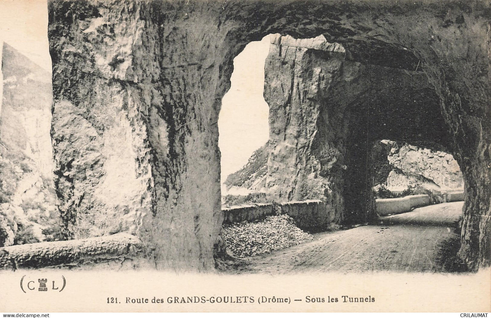 26-LES GRANDS GOULETS SOUS LES TUNNELS-N°T5270-G/0247 - Les Grands Goulets