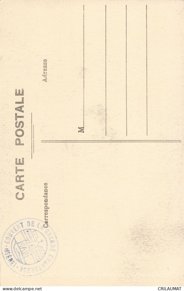 38-LA GRANDE CHARTREUSE-N°T5271-B/0221 - Other & Unclassified