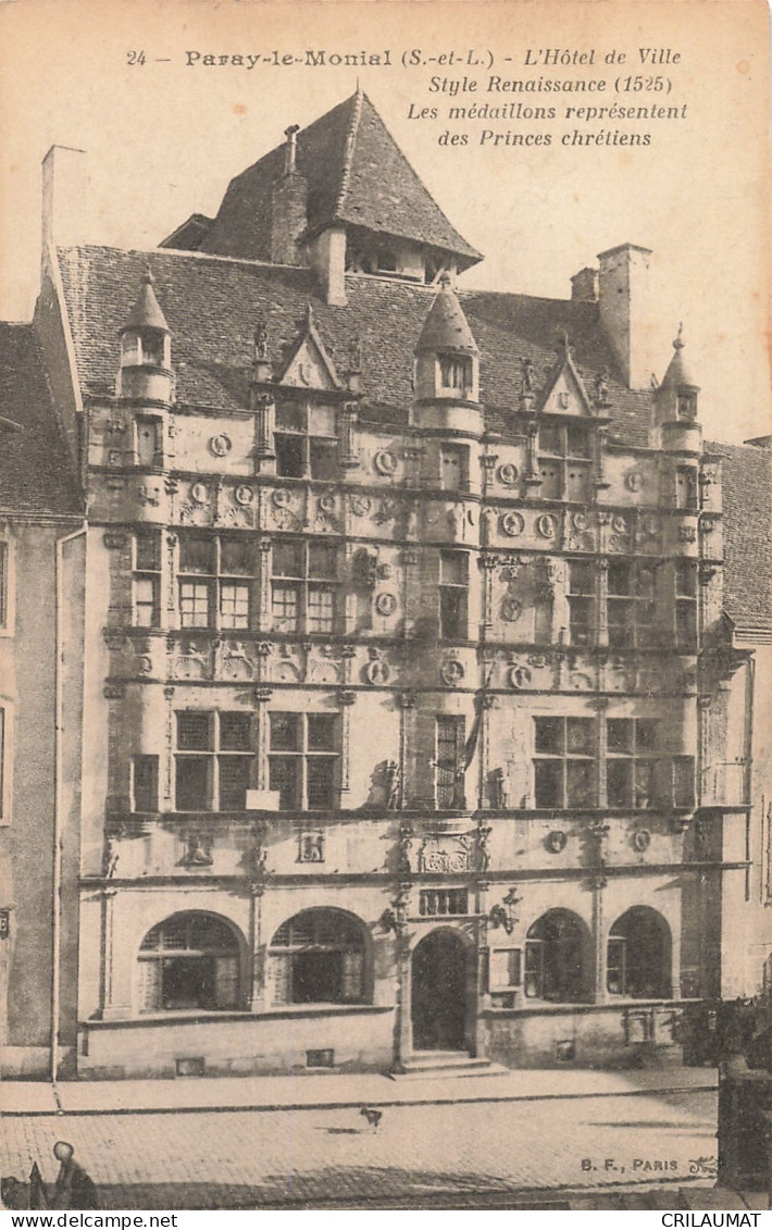 71-PARAY LE MONIAL-N°T5271-B/0151 - Paray Le Monial