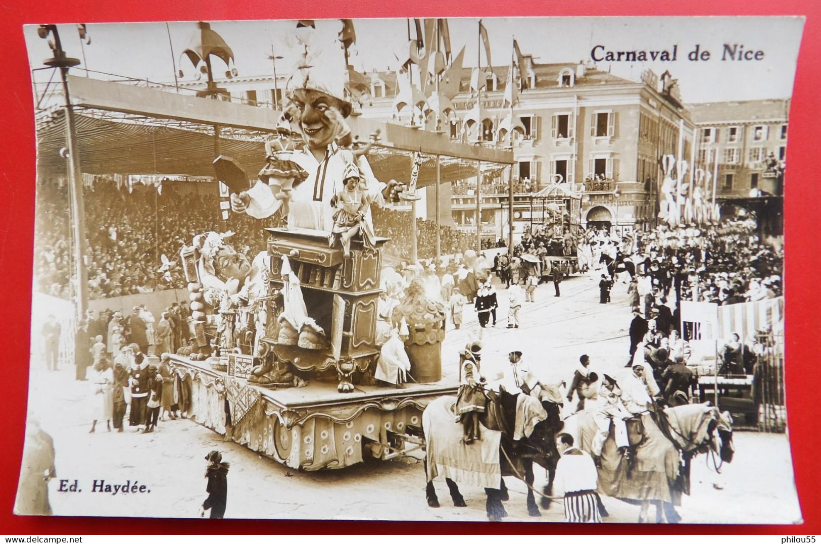 Carte Photo 06 NICE Carnaval 1932 - Carnival